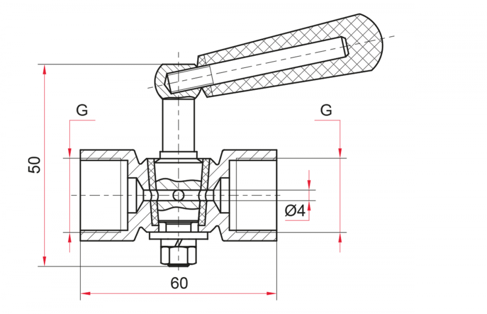Трехходовой кран латунный для манометра и датчика давления купить в ЗАО ...